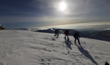 Chopok (2024m) - Gyömbér (2043m)- Téli kétnapos gerinctúra