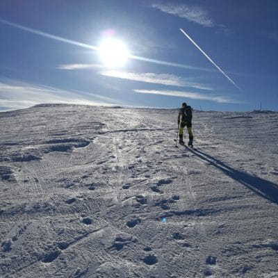 Schneeberg (2076m) téli túra - normál út