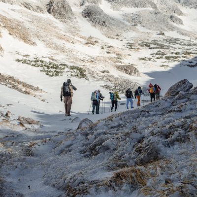 Schneeberg (2076m) téli túra - normál út