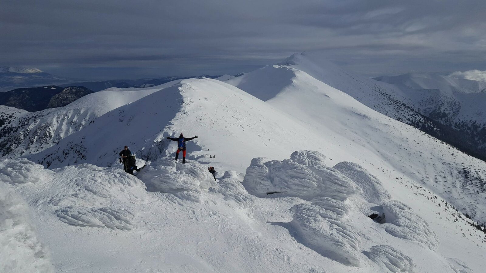 Chopok (2024m) - Gyömbér (2043m)- Téli kétnapos gerinctúra