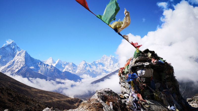 Őszi Everest Base Camp (5364m) túra, a Gokyo völgyön át