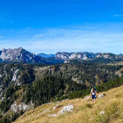 Hochschwab (2277m) - Az első alpesi trekkinged