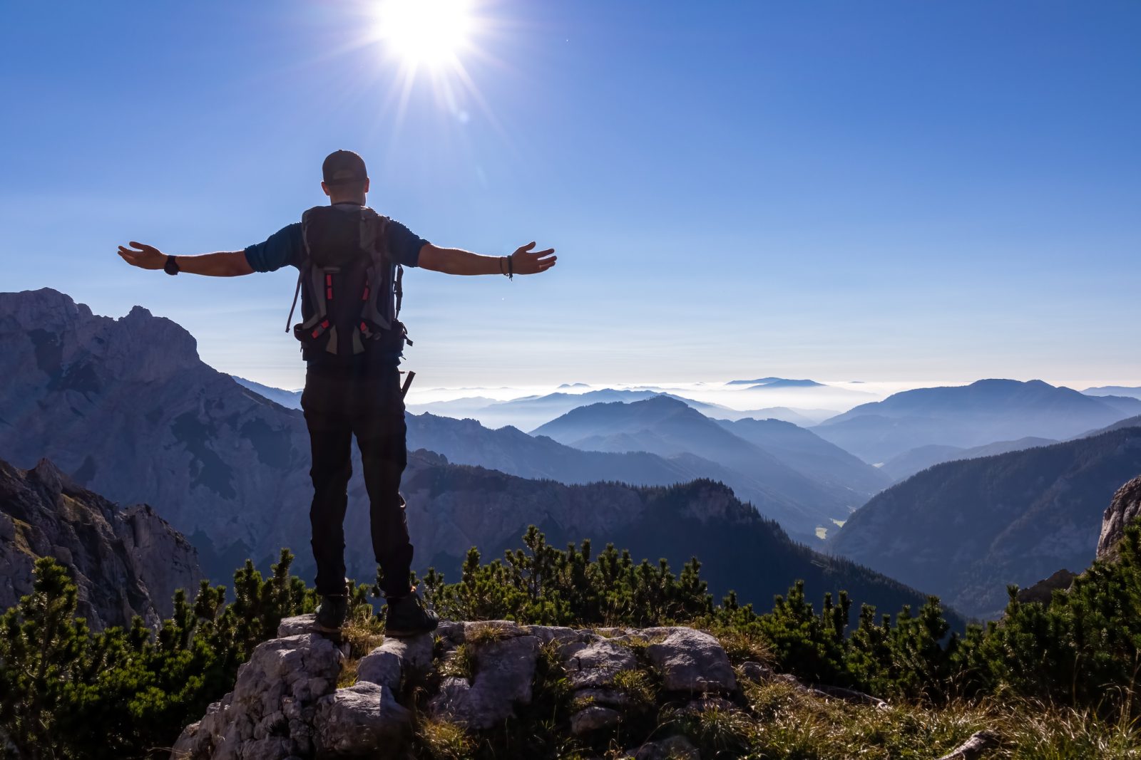 Hochschwab (2277m) - Az első alpesi trekkinged