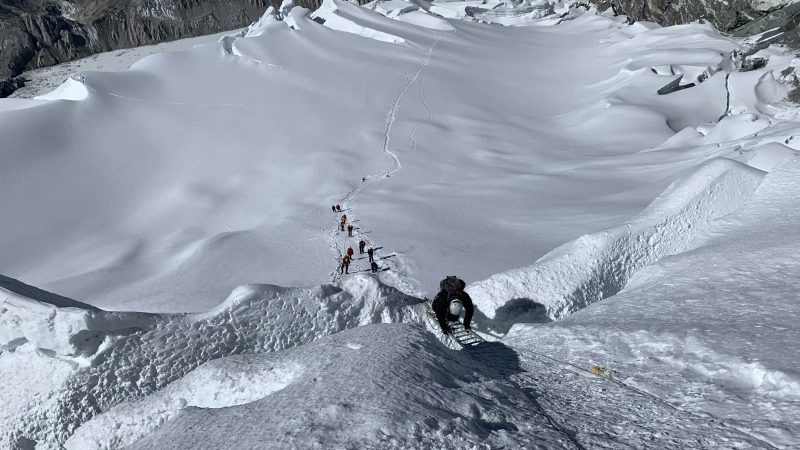 Island Peak  (6165m) - Khumbu three passes trekkinggel