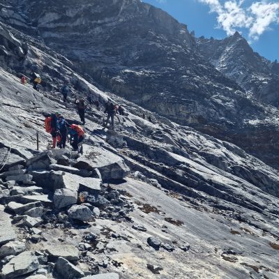 Chhukung Ri (5550m) -  Khumbu three passes trekkinggel