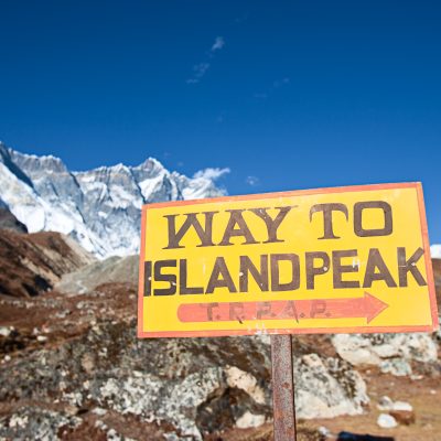 Island Peak  (6165m) - Khumbu three passes trekkinggel