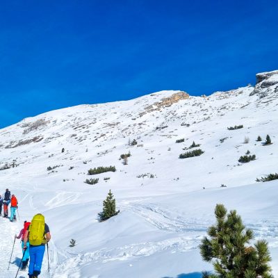 Dolomitok téli túra - a legszebb ösvények hótalppal