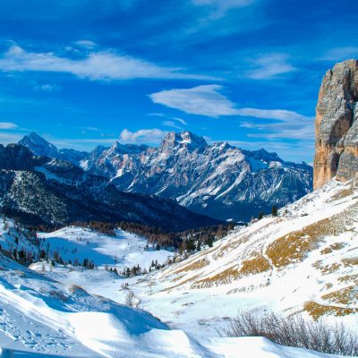 Dolomitok téli túra - a legszebb ösvények hótalppal