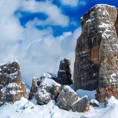 Dolomitok téli túra - a legszebb ösvények hótalppal