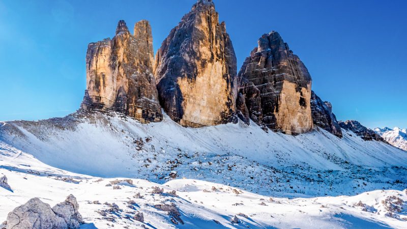 Dolomitok téli túra - a legszebb ösvények hótalppal
