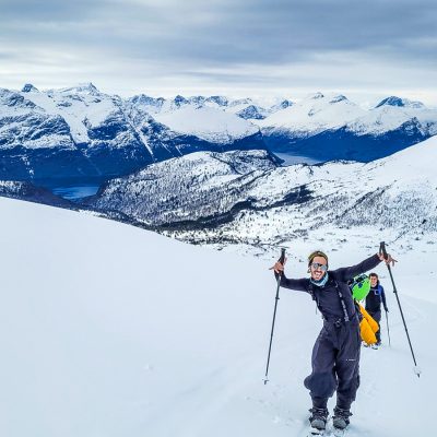 Norvégia téli túra  – hótalpazás a fjordoknál