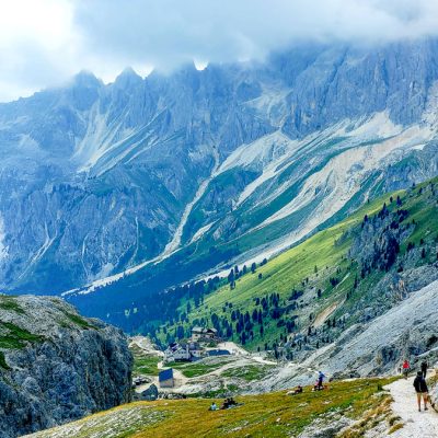 Könnyű túra a Dolomitokban, Olaszország