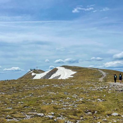 Schneeberg (2076m) Fadensteig nyáron