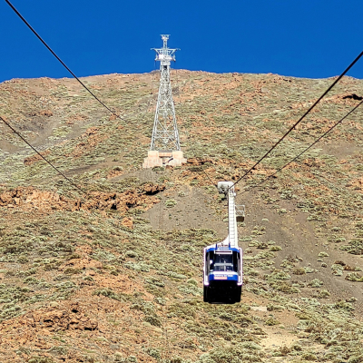 Tenerife, és a híres Teide vulkán 3718 m