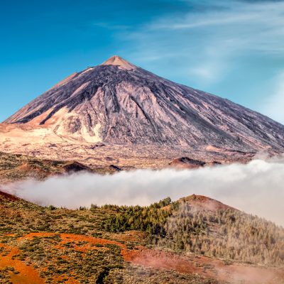 Tenerife, és a híres Teide vulkán 3718 m